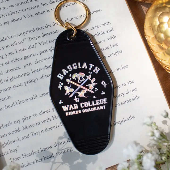 Basgiath War College Motel Keychain