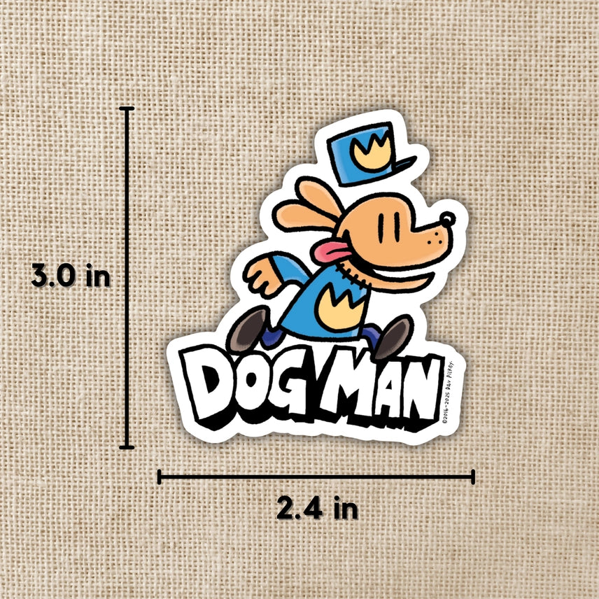 Dog Man Sticker | Kid-Approved Bookish Fun