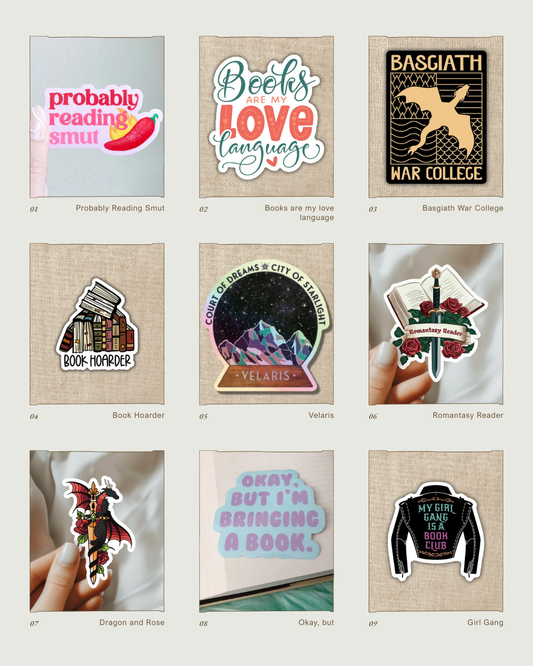 Why Bookish Stickers Are the New Love Language for Readers 📖✨