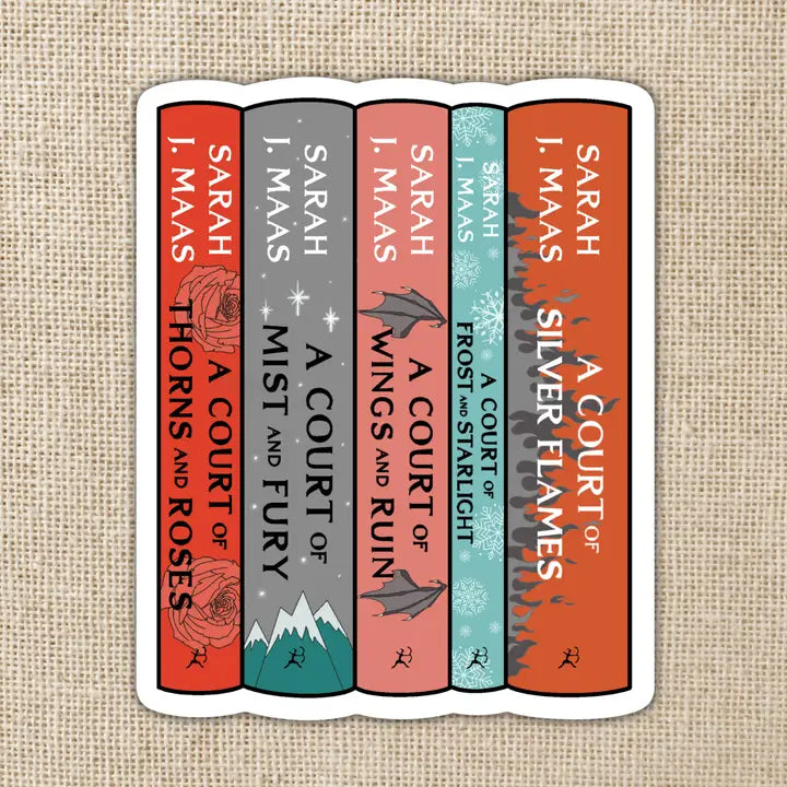ACOTAR Book Stack Sticker