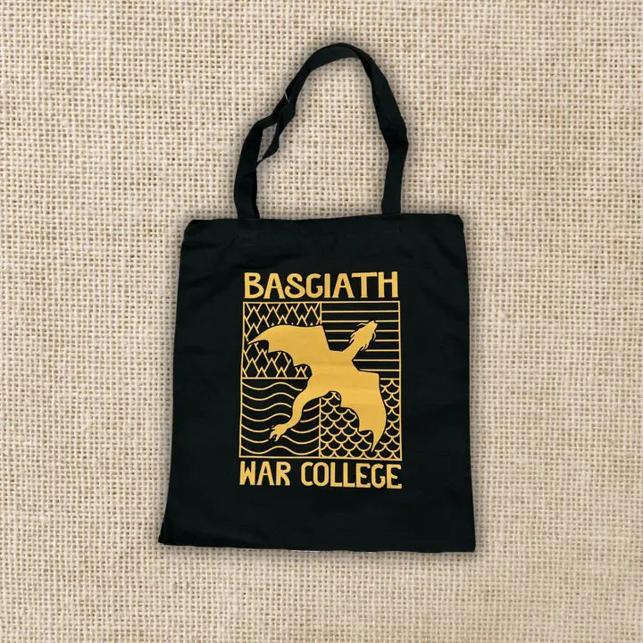 Basgiath War College Tote Bag – Licensed Fourth Wing Canvas Tote