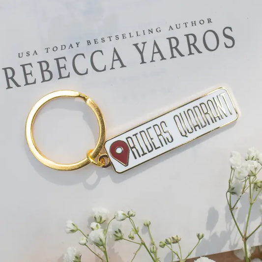 Riders Quadrant Keychain — Dragon Rider Fantasy Key Tag
