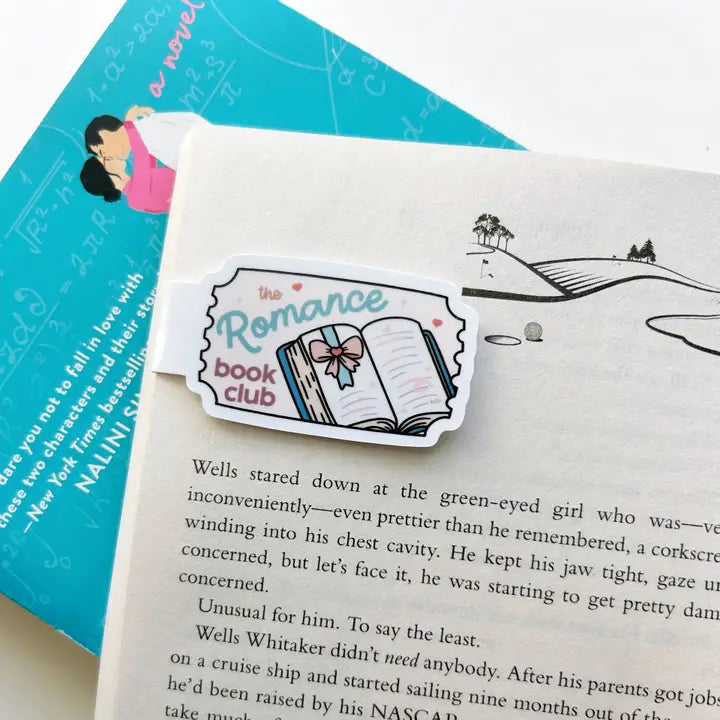 Romance Book Club - Magnetic Bookmark