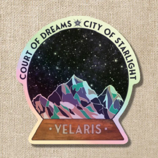 Velaris Star Globe Holo Sticker